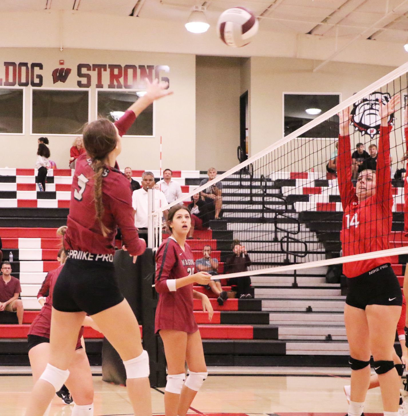 Wagoner Volleyball with Collinsville